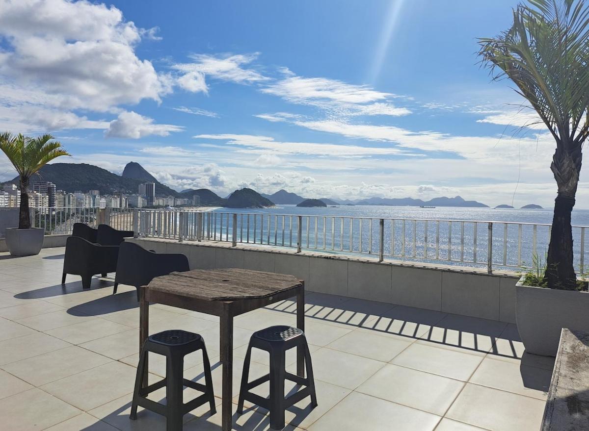Beautiful Terrace Facing The Of Copacabana Rio de Janeiro